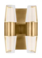 Visual Comfort SLWS31427NB - Lassell Double Short Sconce