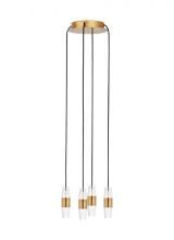 Visual Comfort SLCH38327NB - Lassell Short 4 Light Chandelier