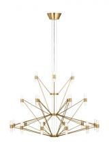 Visual Comfort SLCH24627NB - Lassell Three Tier Tall X-Large Chandelier