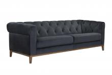 Furniture by Park 32922-TX1227 - Velour Fabric Sofa