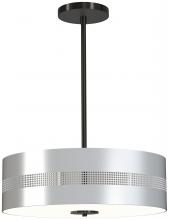Minka P1594-691 - Grid 3 - 4 Light Semi Flush and Pendant