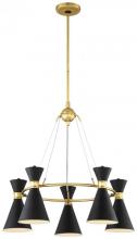 Minka P1825-248 - Conic - 5 Light Chandelier