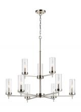 Visual Comfort 3190309EN-962 - Zire Nine Light Chandelier