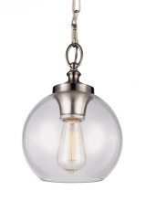 Visual Comfort P1308BS - Tabby Clear Glass Mini Pendant