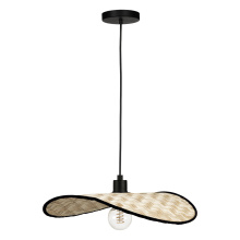 Eglo 206321A - 1L Convertible Pendant / Luminaire suspendu convertible 1L