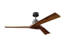Visual Comfort 3ALMSM52AGP - Alma 52-inch indoor/outdoor Energy Star smart ceiling fan in aged pewter finish