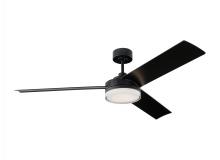 Visual Comfort 3CQR56MBKD - Cirque 56" LED Ceiling Fan