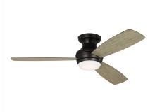 Visual Comfort 3IKR52AGPD - Ikon 52" Dimmable Integrated LED Indoor Aged Pewter Hugger Ceiling Fan with Light Kit